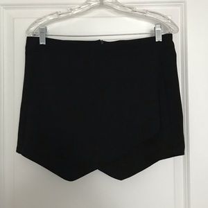 Charlotte Russe Black Skort